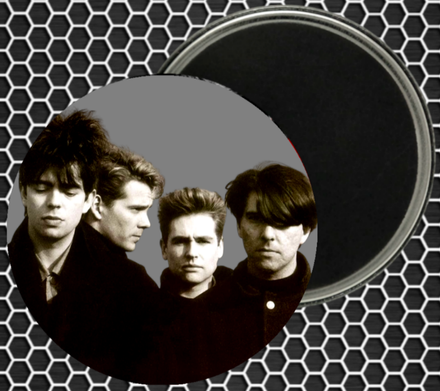 Custom Echo & The Bunnymen Photo Magnet Handmade In AREA51GALLERY New Orleans