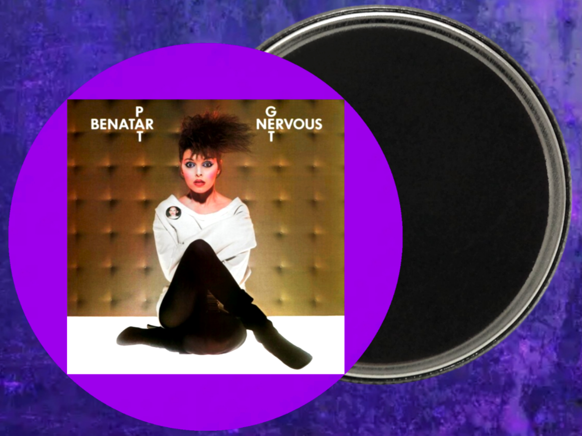 Custom Pat Benatar Get Nervous Large Magnet Handmade In AREA51GALLERY New Orleans