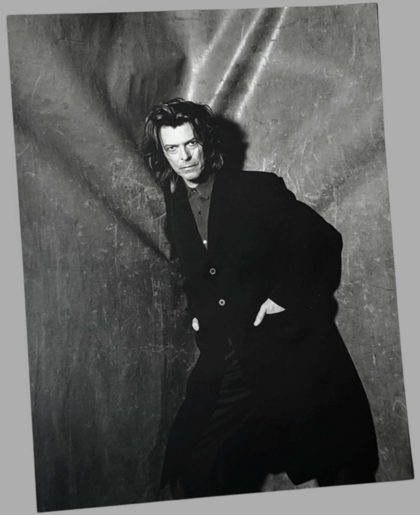 Authentic David Bowie Black And White Print For Sale In AREA51GALLERY New Orleans