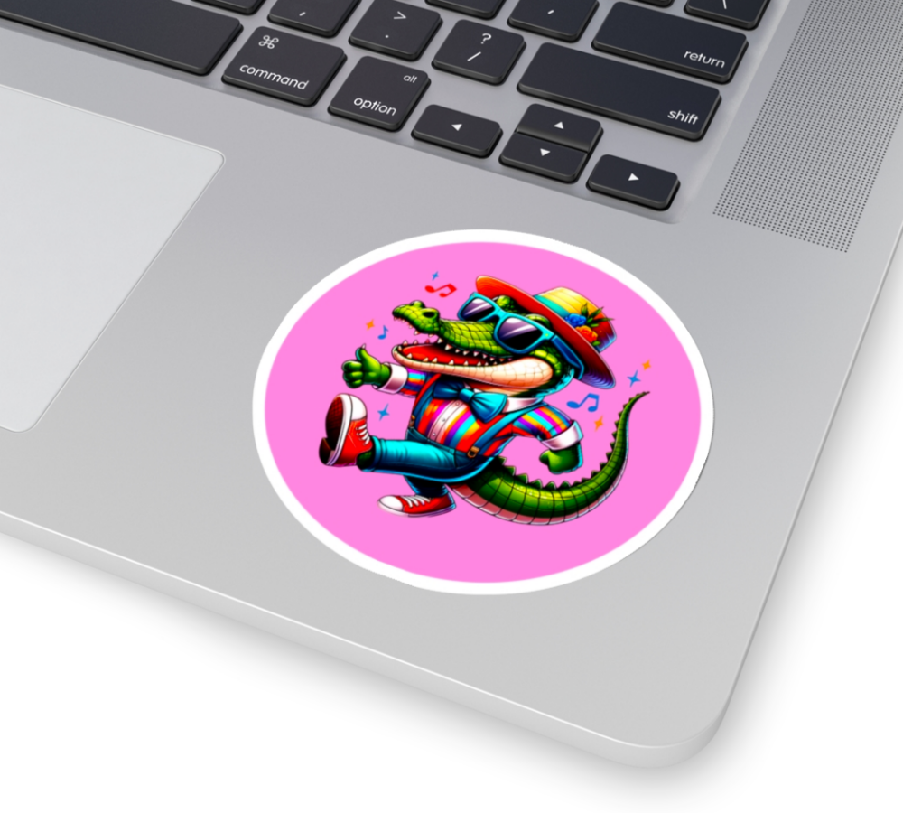 Gator Daddy Pink Sticker For Sale In AREA51GALLERY New Orleans