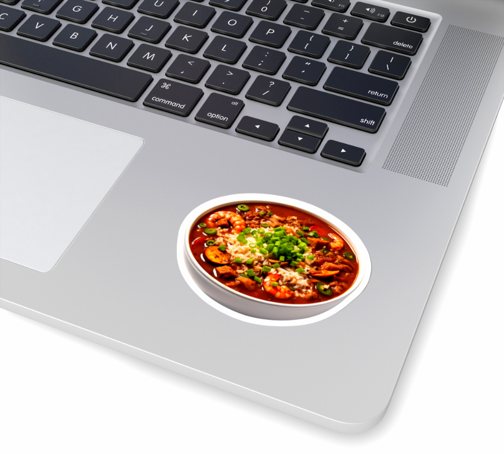 Louisiana Eats Gumbo Vinyl Sticker For Sale In AREA51GALLRY New Orleans