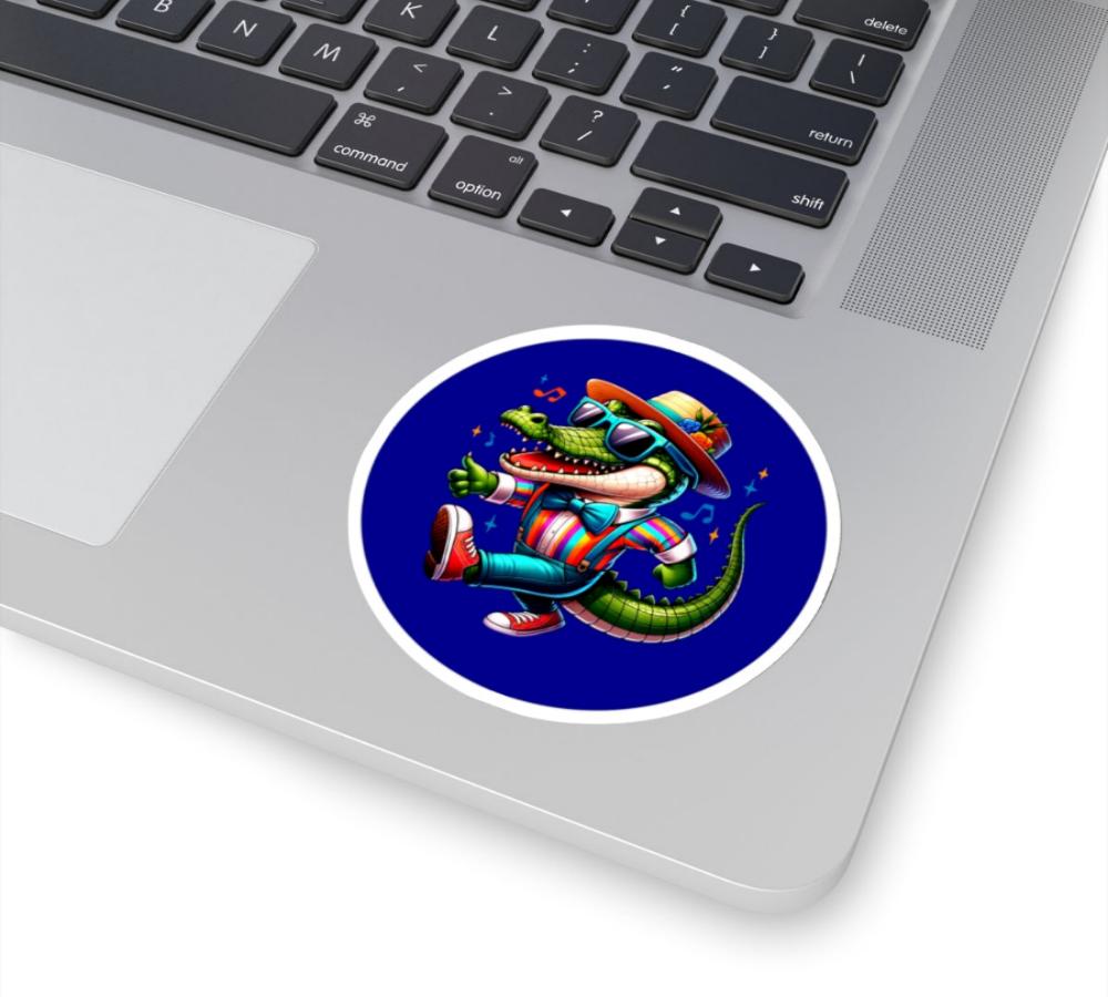 Gator Daddy Blue Sticker For Sale In AREA51GALLERY New Orleans