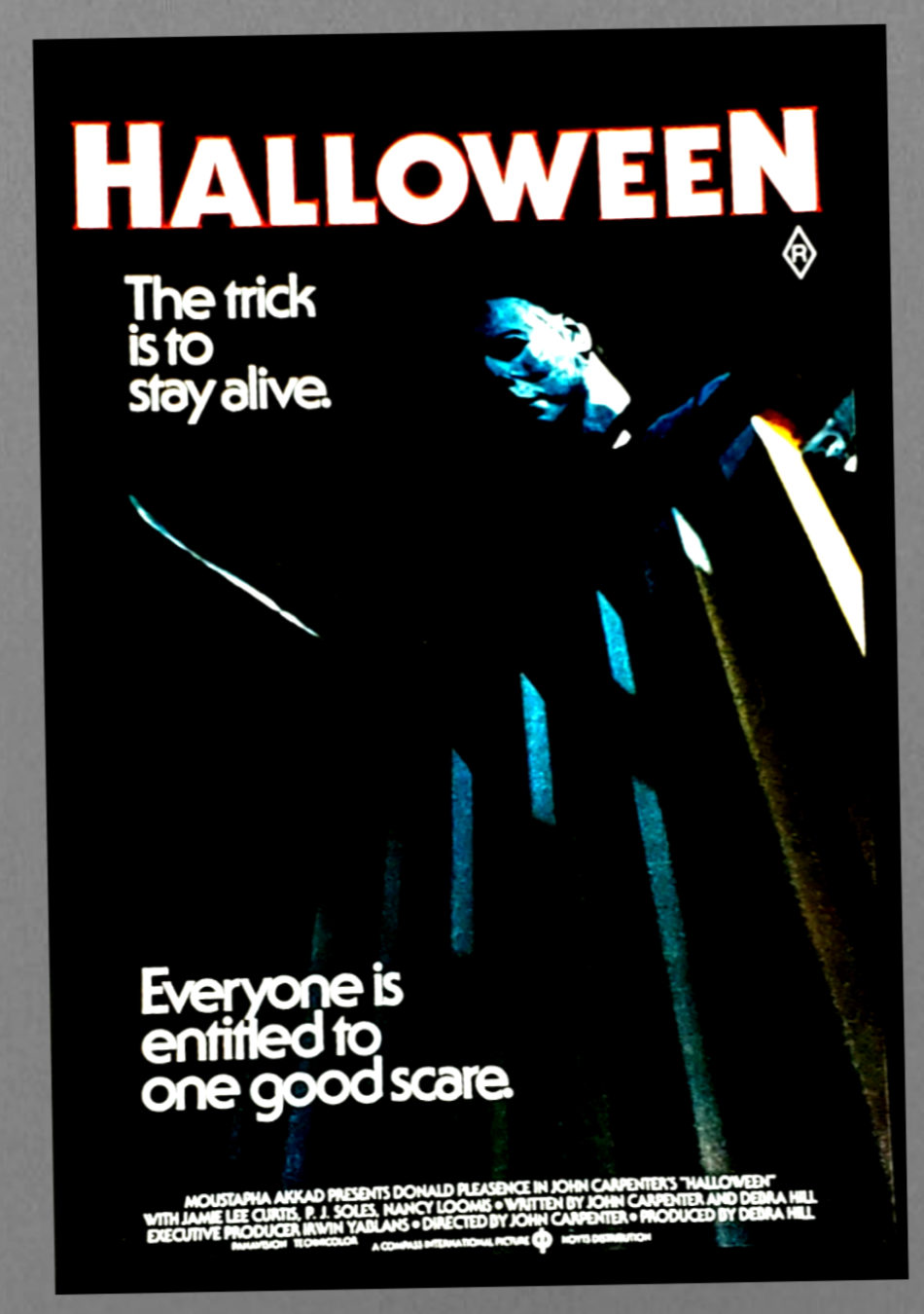 Original Halloween Movie Print Collectable For Sale In AREA51GALLERY New Orleans