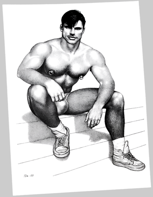 Authentic Tom Of Finland David A Beauty Poster For Sale In AREA51GALLERY New Orleans A Gay Owned Small Business