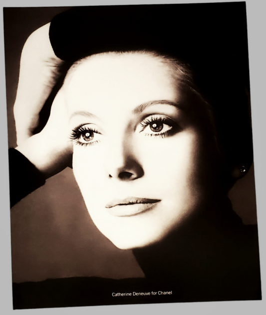 Authentic Catherine Deneuve For Channel Art Photograph Print For Sale In AREA51GALLERY New Orleans  