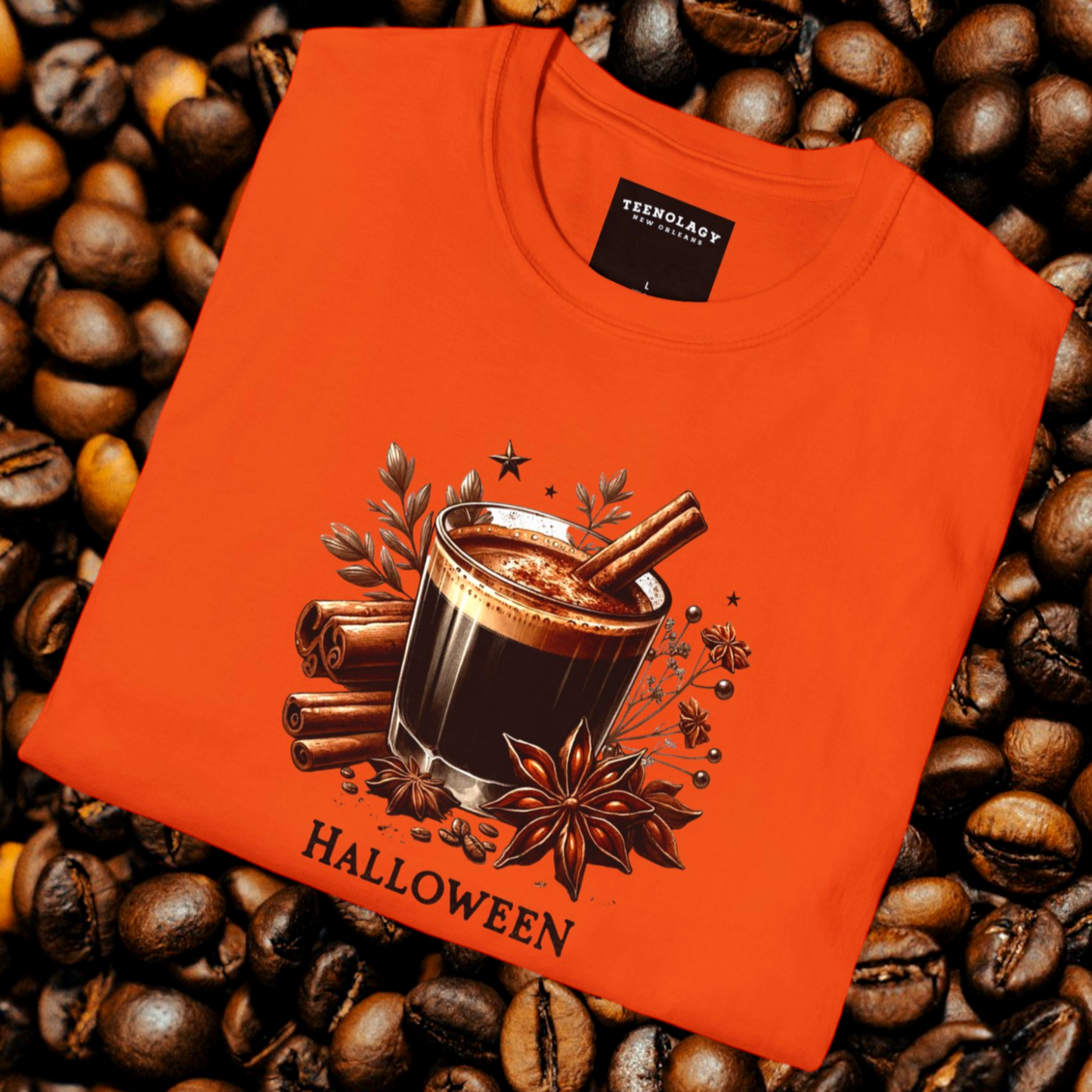 Pumpkin Spice Latte Halloween Tee Halloween Costume For Sale In Area51GALLERY New Orleans