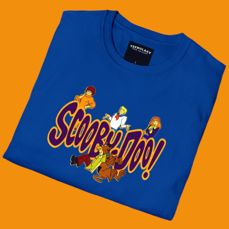 Scooby Doo Cartoon Blue Tee Shirt For ale In AREA51GALLERY New Orleans