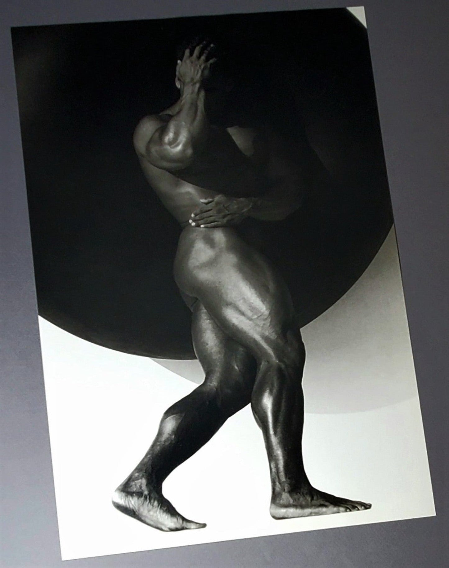 Herb Ritts Nude Black Male Wall Poster For Sale In AREA51GALLERY New Orleans