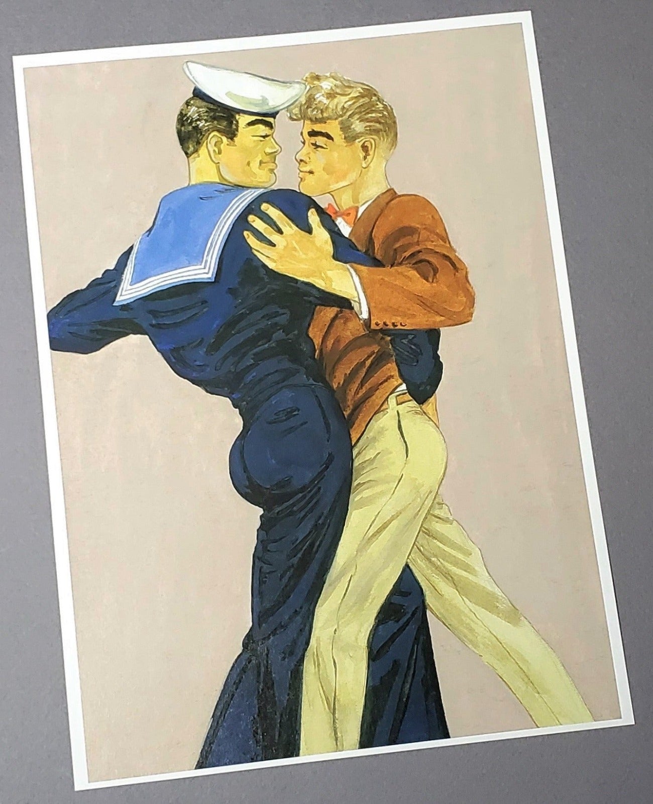 Tom Of Finland Sailors Dancing Art Photograph Available In AREA51GALLERY New Orleans