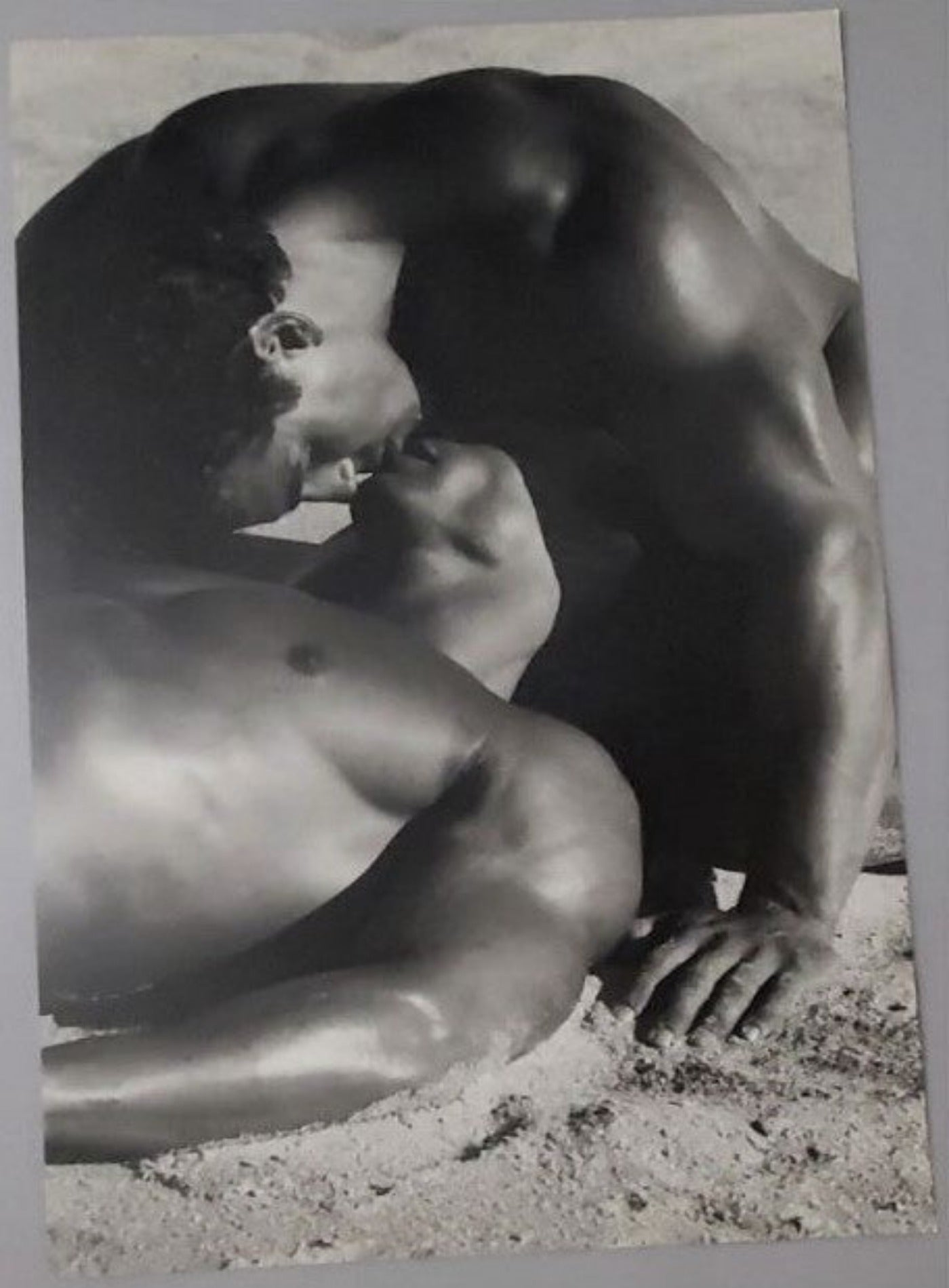 Herb Ritts Poster Men Kissing Vintage Poster For Sale In AREA51GALLERY New Orleans
