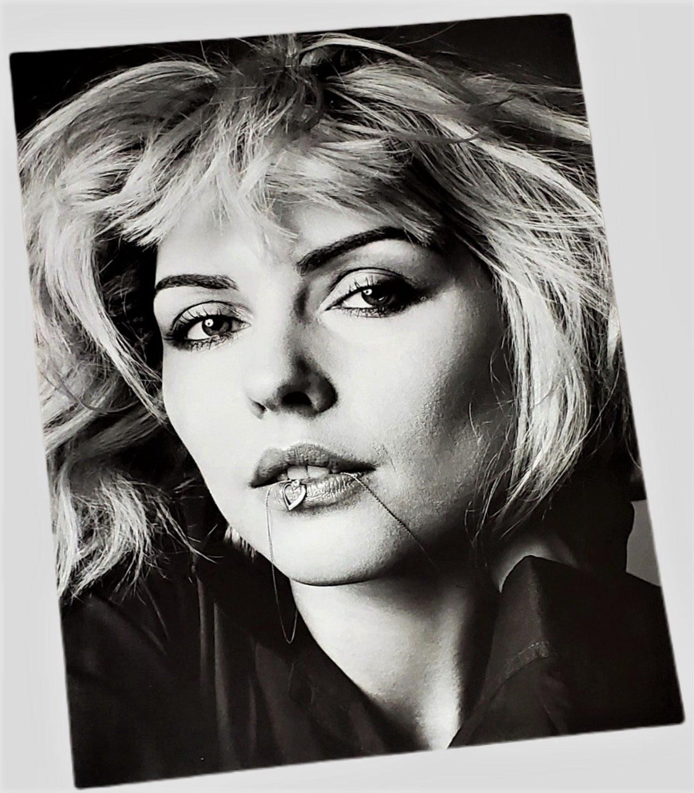 Debbie Harry photograph originally snapped in 1980 by Richard Avedon featured in Vogue x Music book