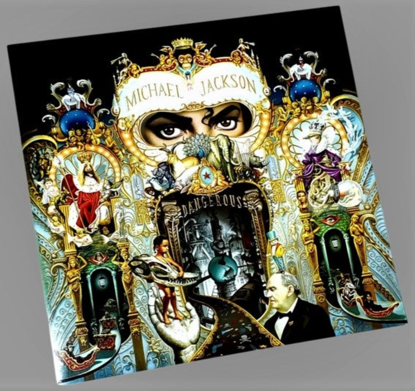 Michael Jackson Dangerous Album Wall Poster For Sale In AREA51GALLERY New Orleans