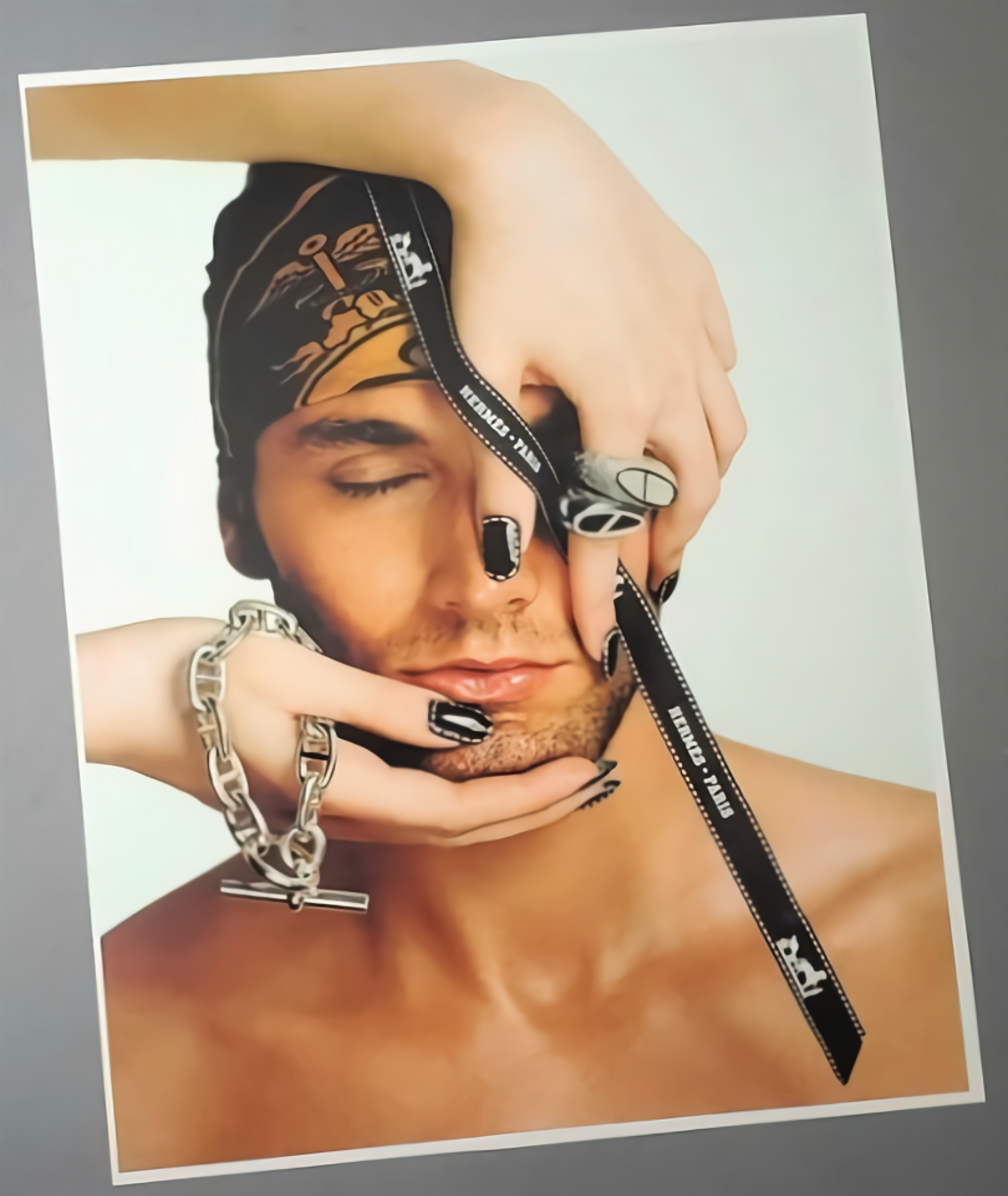 Hermes Jewelry Art Print Advertisement Available In AREA51GALLERY New Orleans