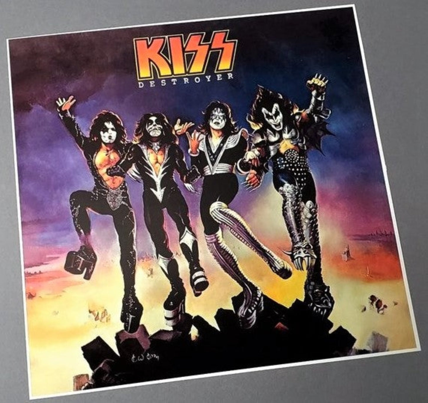 Kiss Destroyer Album Cover Poster For Sale In AREA51GALLERY New Orleans