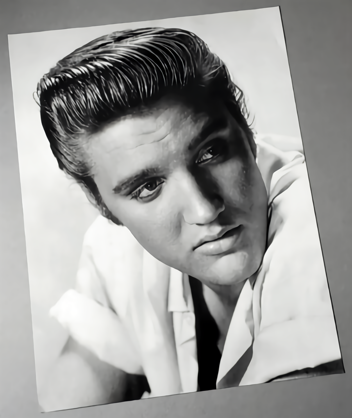 Elvis Presley Black White Life Magazine Art Photograph Available In