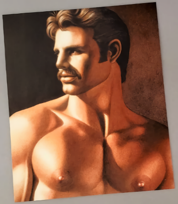 Tom Of Finland Shirtless Sexy Guy Photograph For Sale In AREA51GALLERY New Orleans