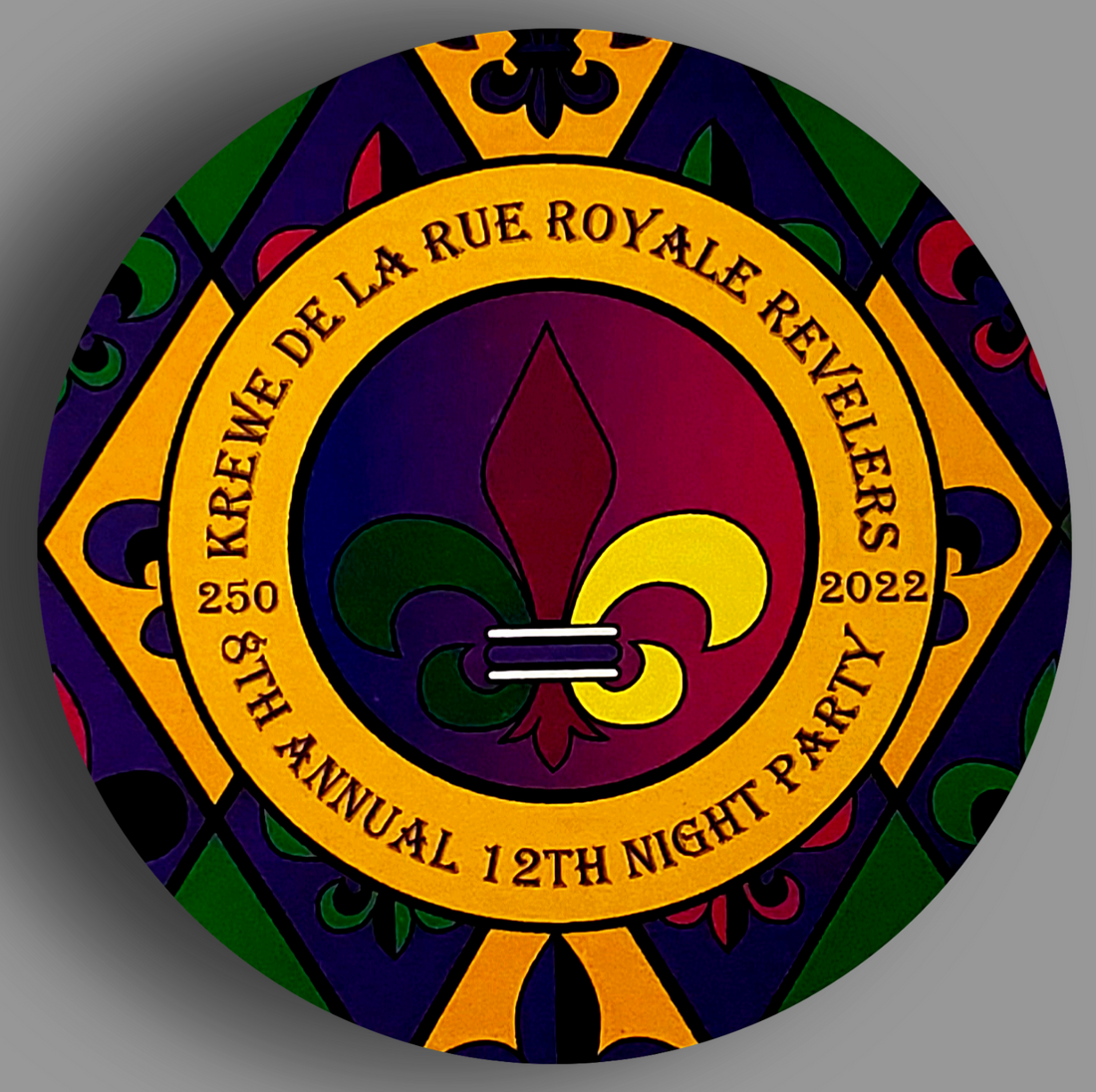 The Krewe de La Rue Royale Revelers Of New Orleans 2022 Designed By Rocket Hulsey