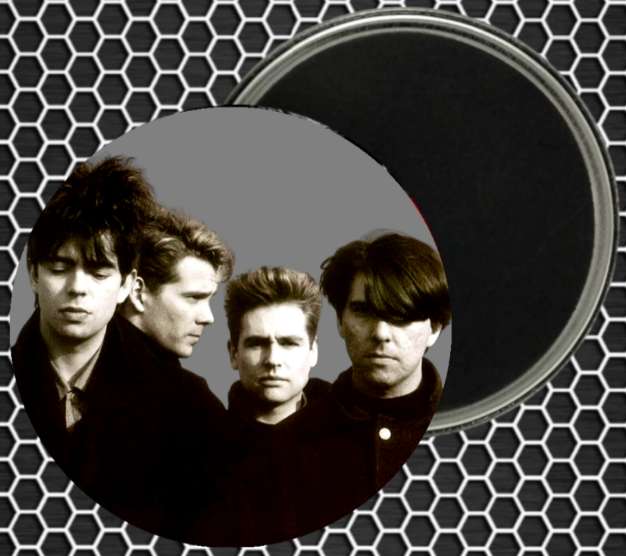 Custom Echo & The Bunnymen Photo Magnet  Handmade In AREA51GALLERY New Orleans 
