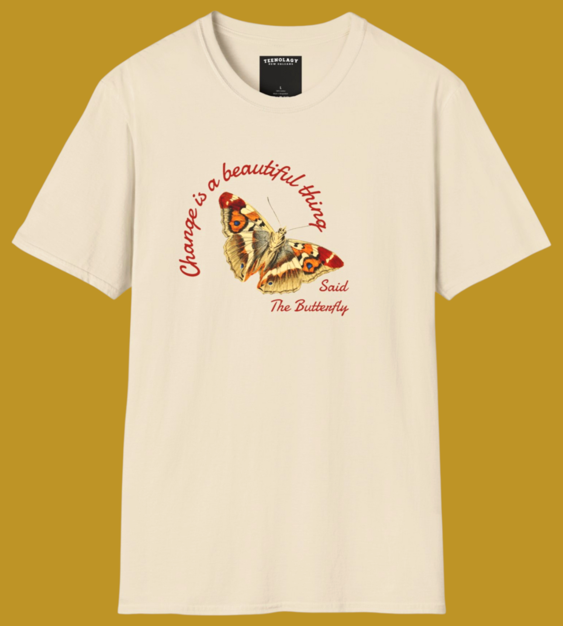 Change Is A Beautiful Thing Graphic T-Shirt For Sale In AREA51GALLERY, New Orleans Gift Shop