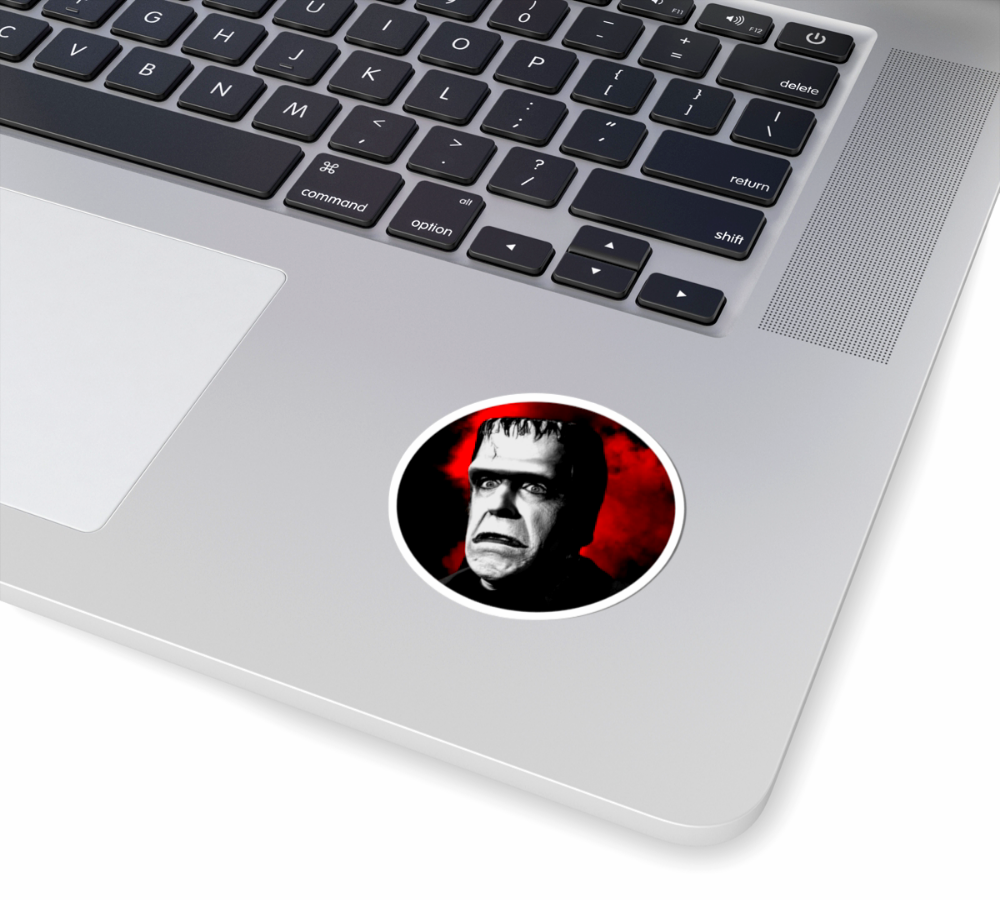 The Munsters Herman Red Sticker For Sale In AREA51GALLERY New Orleans 