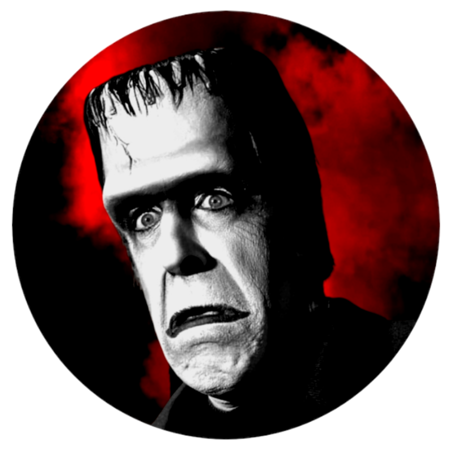 The Munsters Herman Red Sticker For Sale In AREA51GALLERY New Orleans 