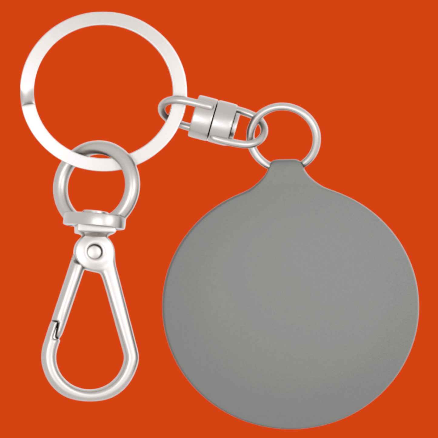 Pretty Pink Cat Metal Keychain For Sale In AREA51GALLERY New Orleans Gift Shop