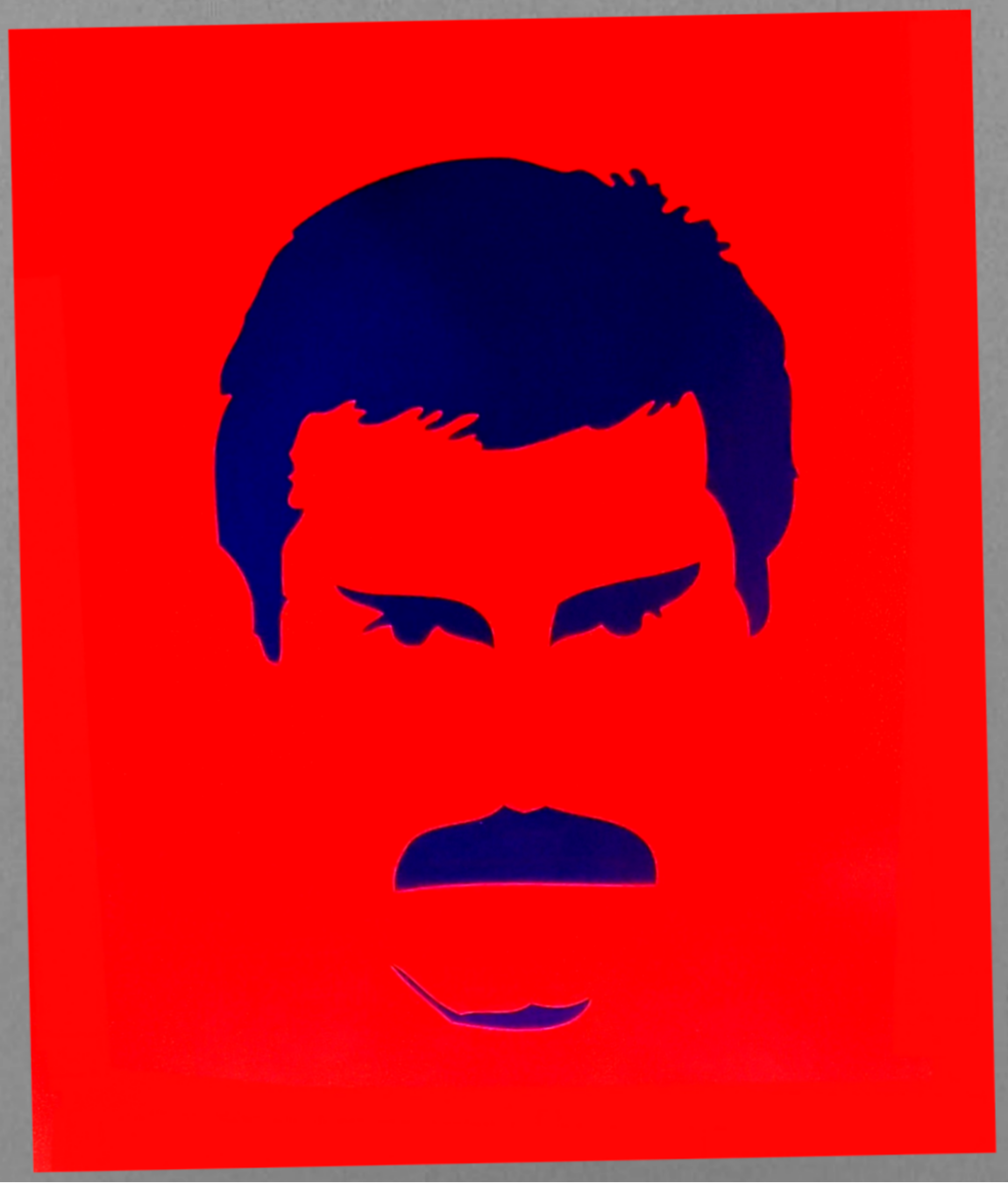 Freddie Mercury Hot Space Pop Art Collectable For Sale In AREA51GALLERY New orleans A Gay owned Small Business.
