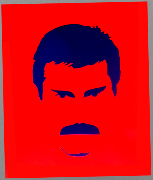 Freddie Mercury Hot Space Pop Art Collectable For Sale In AREA51GALLERY New orleans A Gay owned Small Business.
