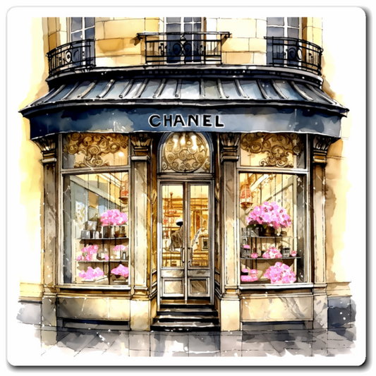 Paris Fashion Boutique Fridge Magnet For Sale in AREA51GALLERY New Orleans 