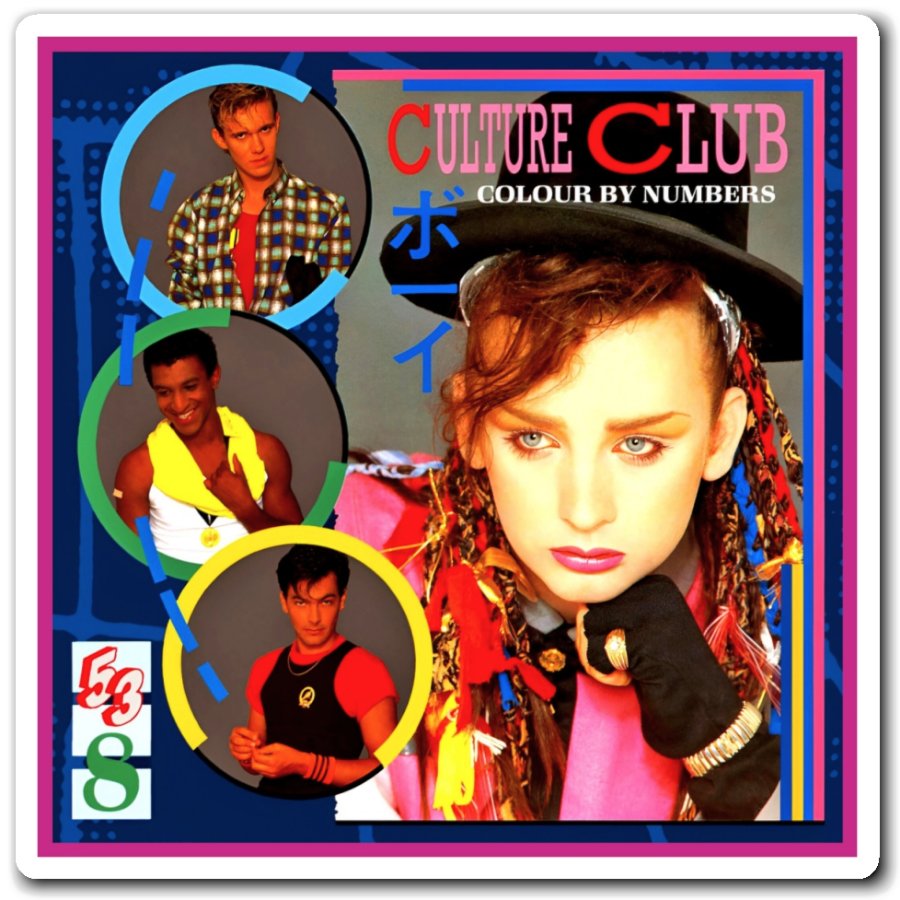 Culture Club Colour By Numbers Magnet For Sale In AREA51GALLERY New Orleans A Gay Owned Small Business 