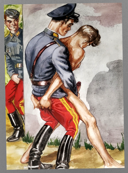Gay Erotica Tom Of Finland Art Photograph For Sale In AREA51GALLERY New Orleans A Gay Owned Small Business