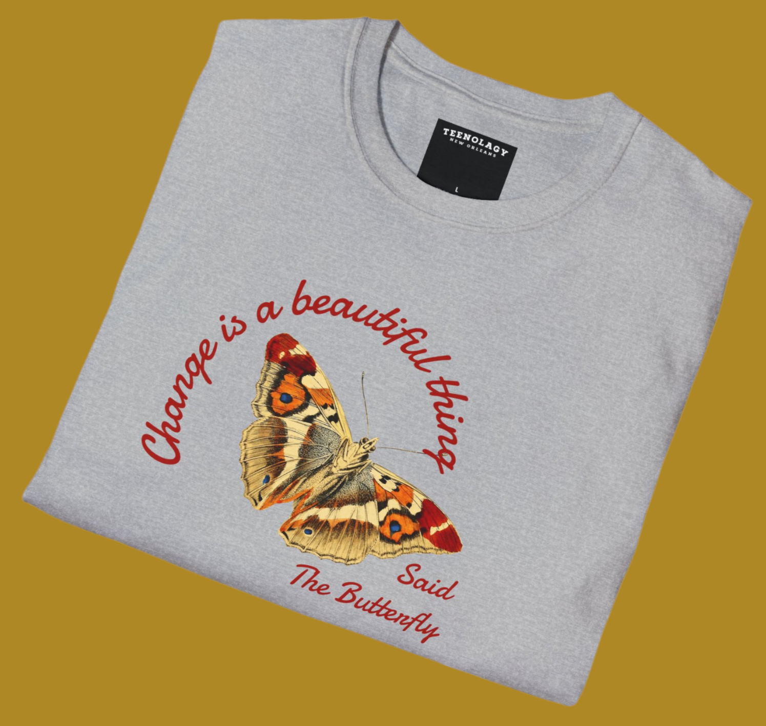 Change Is A Beautiful Thing Graphic T-Shirt For Sale In AREA51GALLERY, New Orleans Gift Shop