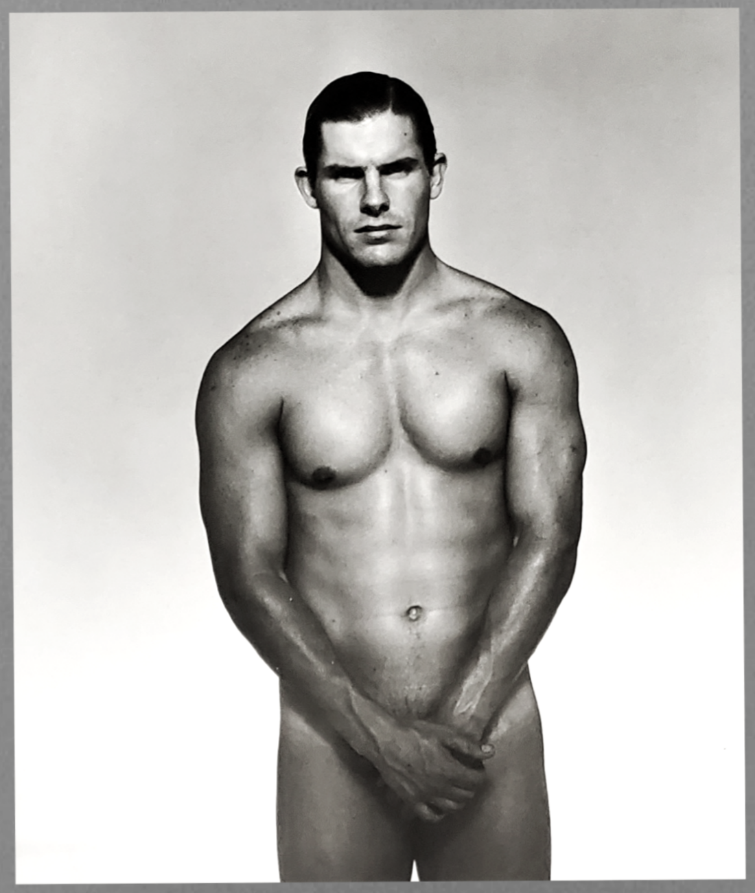 Herb Ritts Vintage Male Nude Jock Art Photo For Sale In AREA51GALLERY New Orleans A Gay Owned Small Business.