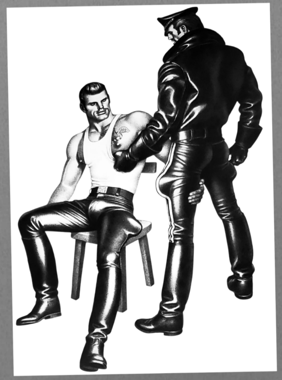 Leather Top Tom Of Finland Photograph For Sale In AREA51GALLERY New Orleans a Gay Owned Small Business