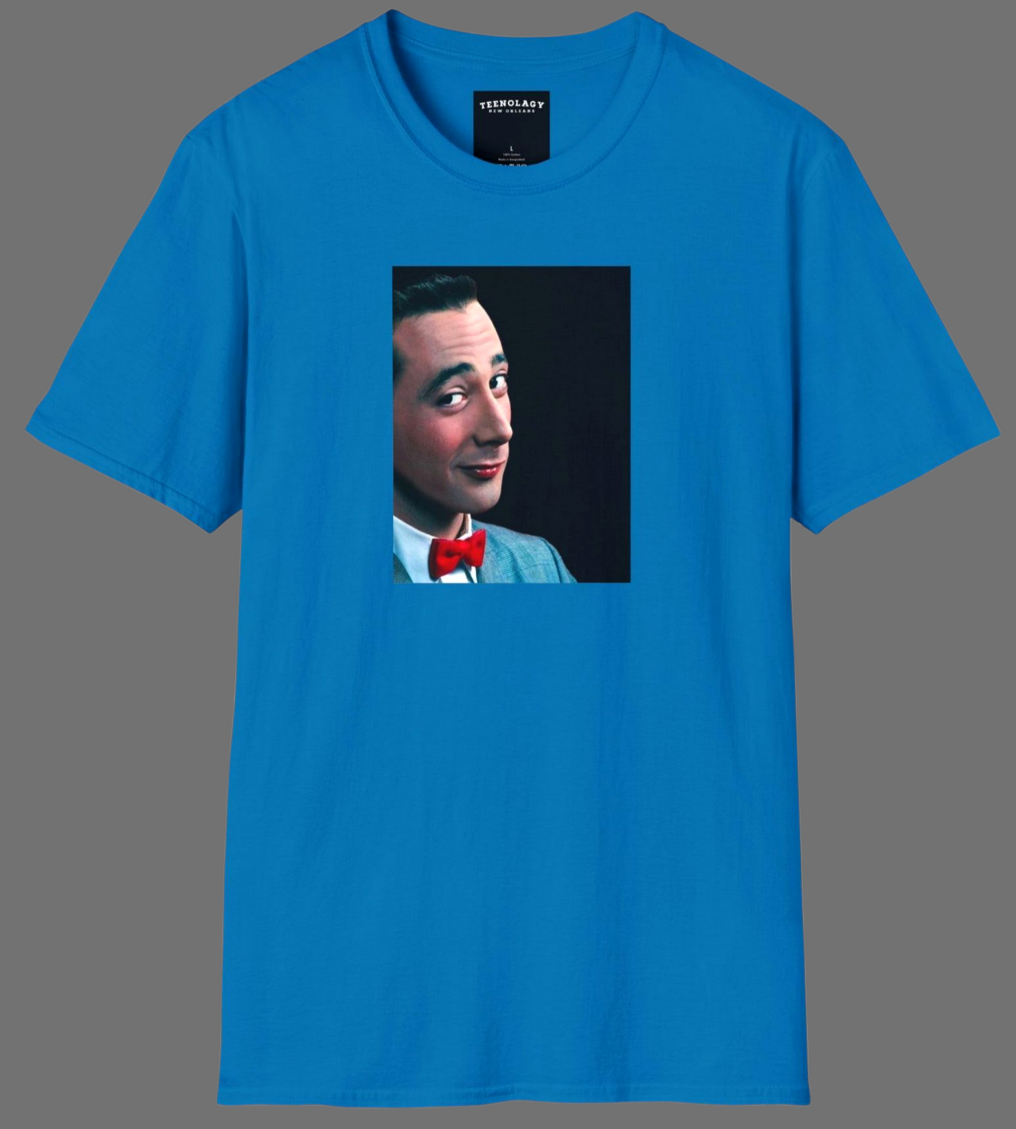 Pee-Wee Herman Photo Graphic T-Shirt For Sale In AREA51GALLERY New Orleans A Gay owned Small business.
