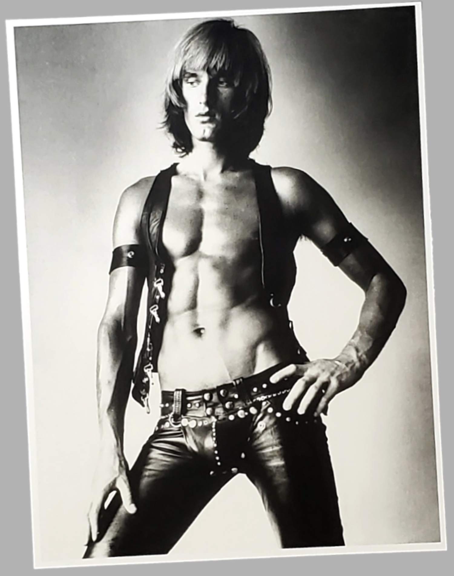Authentic Peter Berlin Gay Leather Icon Print For Sale In AREA51GALLERY New Orleans A Gay Owned Small Business.