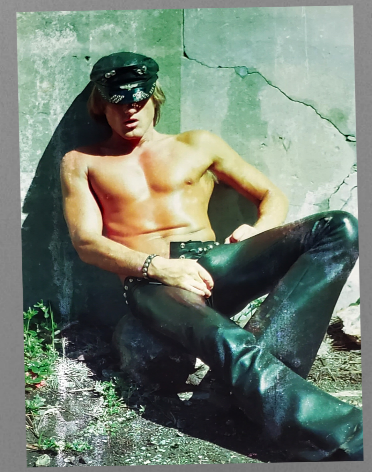 Peter Berlin Leather Daddy Art Print For Sale In AREA51GALLERY New Orleans A Gay Owned Business.