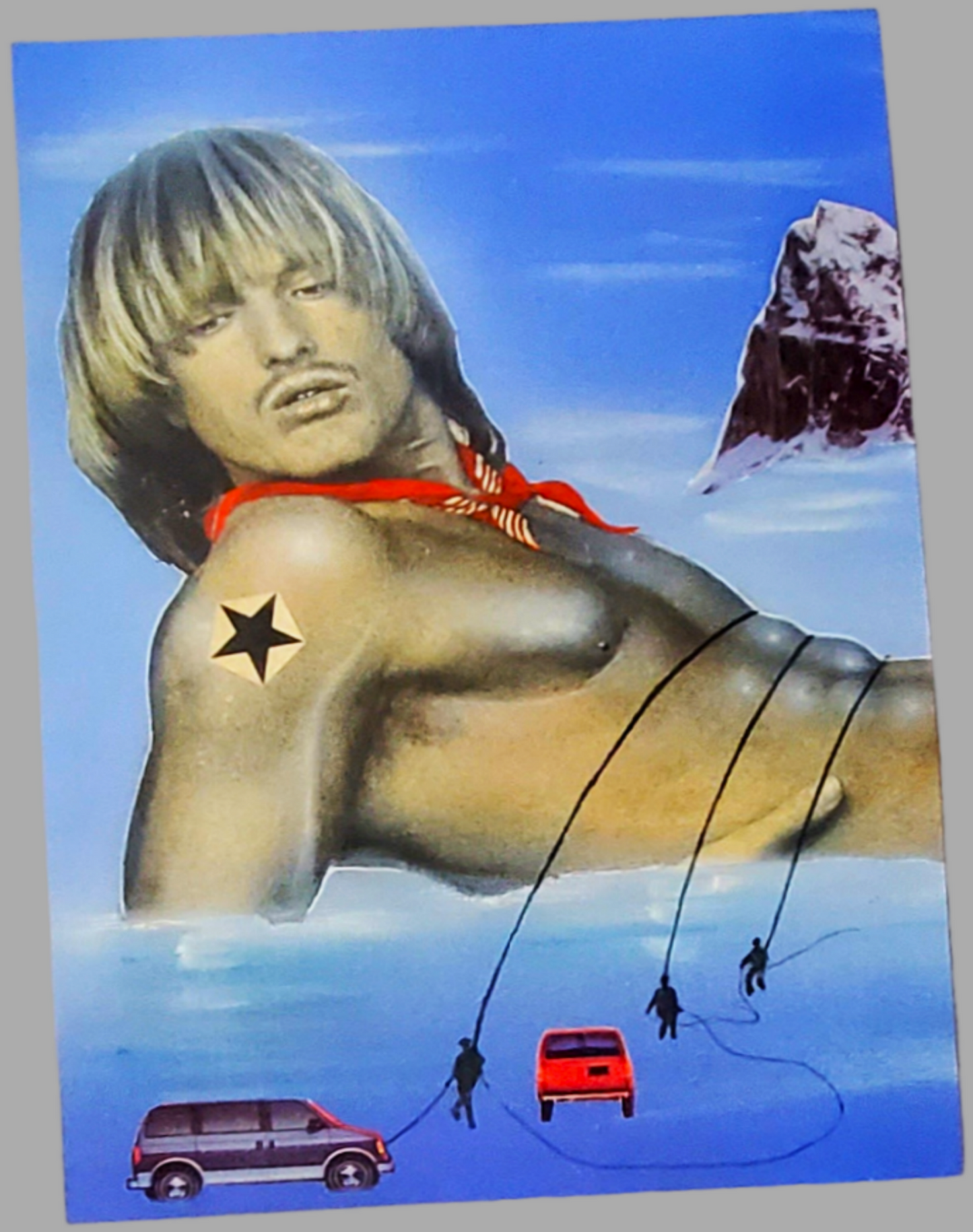 Peter Berlin Gay Pin Up Poster Available In AREA51GALLERY New Orleans
