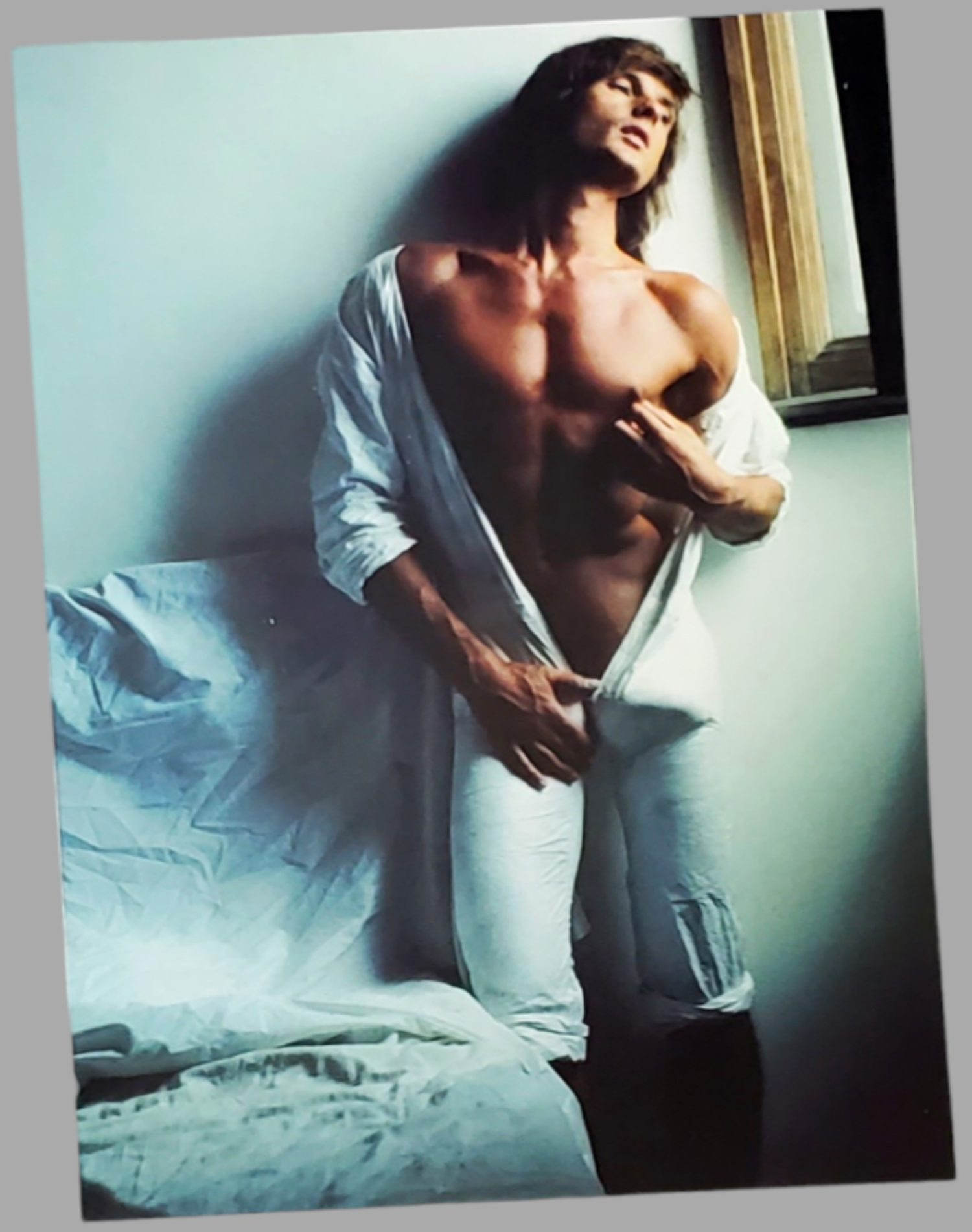 Authentic Peter Berlin Semi Nude Erotic Photo For Sale In AREA51GALLERY New Orleans A gay owned small business 