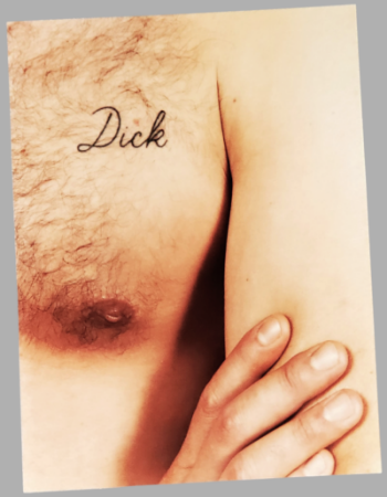 Authentic Juergen Teller Dick Page Photography Print For Sale in AREA51GALLERY New Orleans A gay Owned Small Business 
