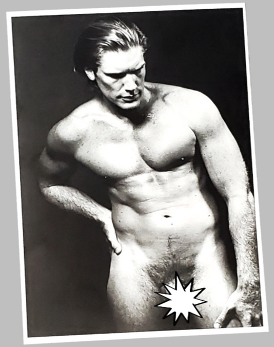 Authentic Gay Male Nude Hunk Photo Print For Sale In AREA51GALLERY New Orleans A Gay Owned Small Business