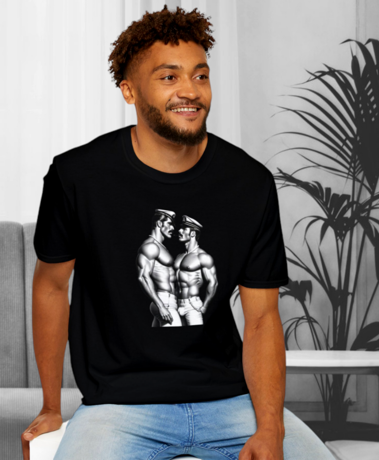 I Love Tom Of Finland Style Tee For Sale In AREA51GALLERY New Orleans A Gay Owned Small Business