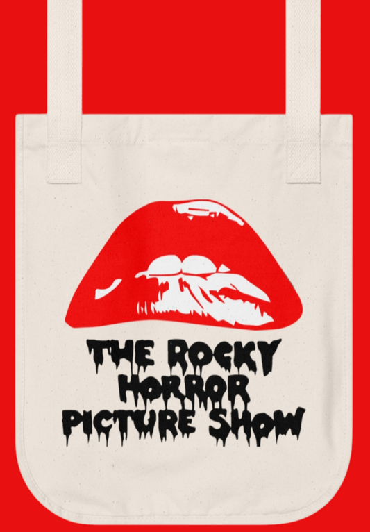 The Rocky Horror Picture Show Logo Tote Bag Designed And For Sale In AREA51GALLERY New Orleans