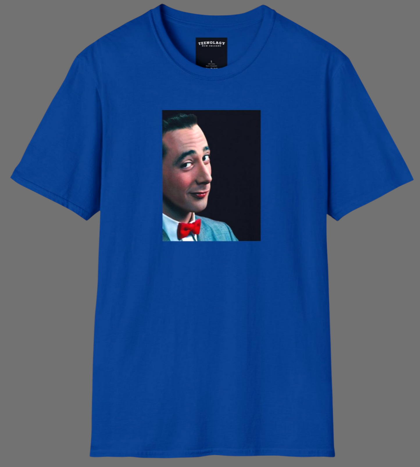 Pee-Wee Herman Photo Graphic T-Shirt For Sale In AREA51GALLERY New Orleans A Gay owned Small business.