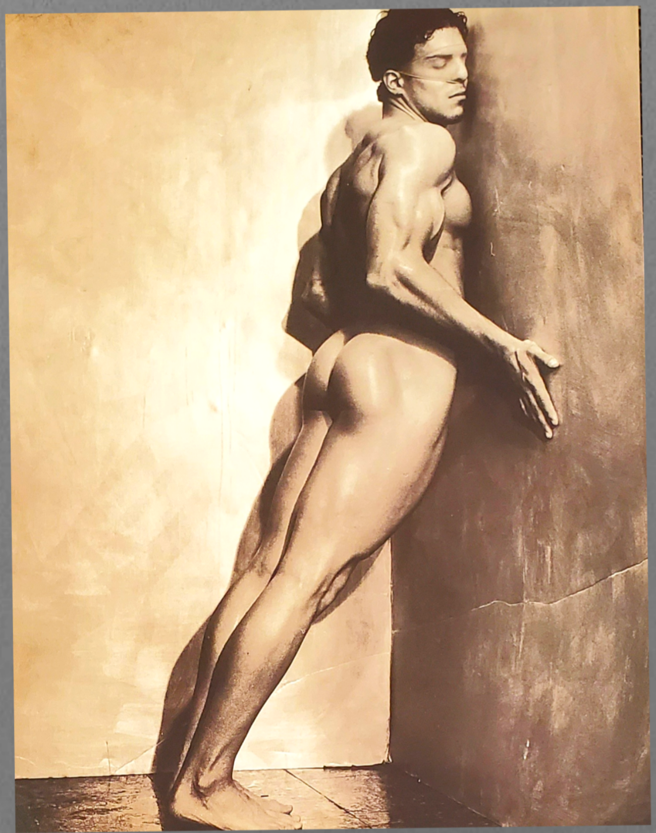 Nude Muscular Gay Man Art Poster For Sale In AREA51GALLERY New Orleans Gift Shop A Gay Owned Small Business