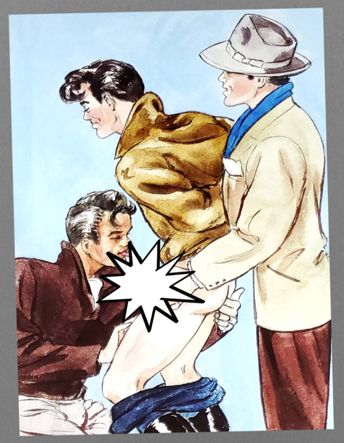 Tom Of Finland Artwork Queer Fantasy Photograph For Sale In AREA51GALLERY New Orleans A Gay Owned Small Business.