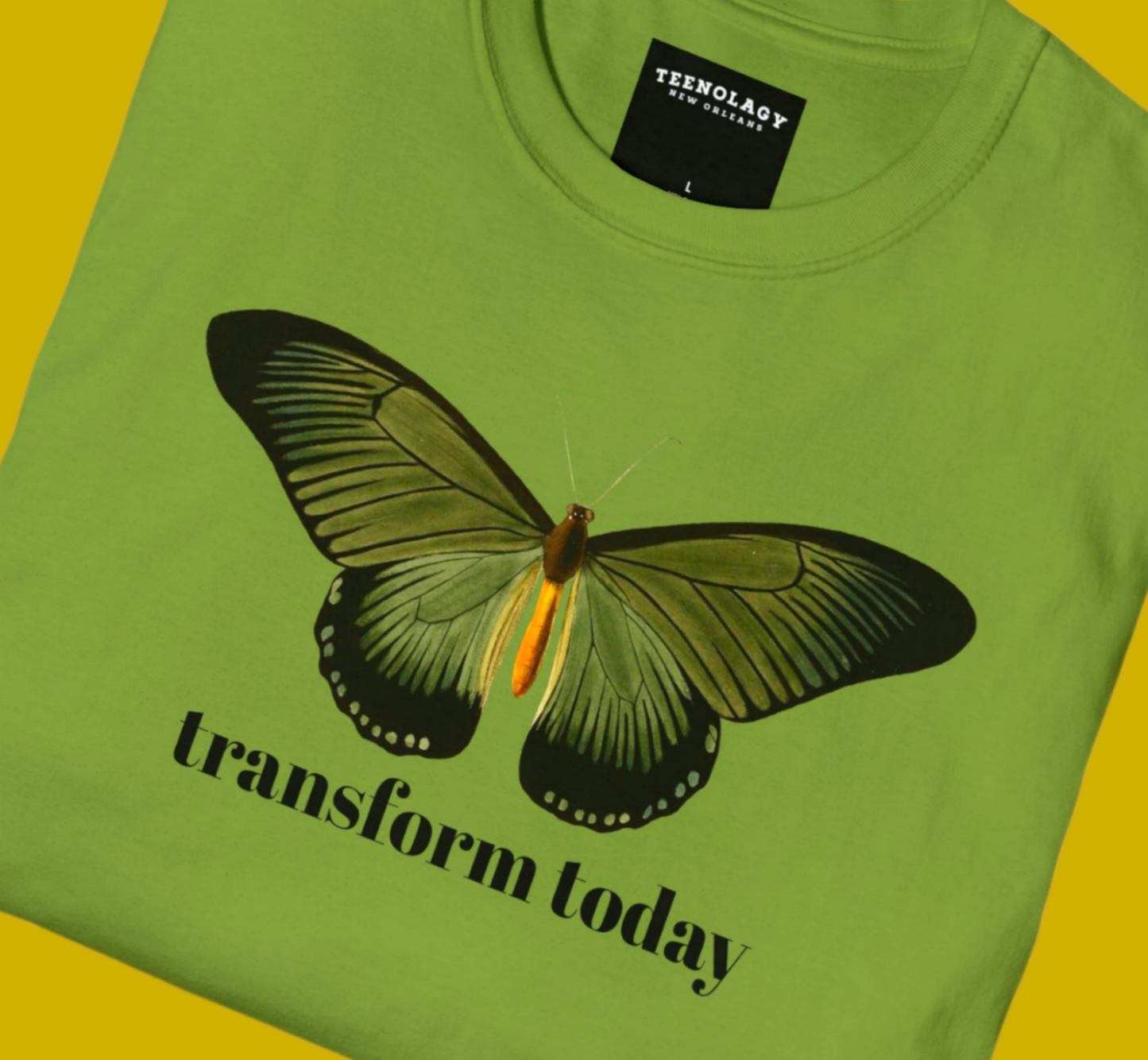 Transform Today Butterfly Graphic T-Shirt 
