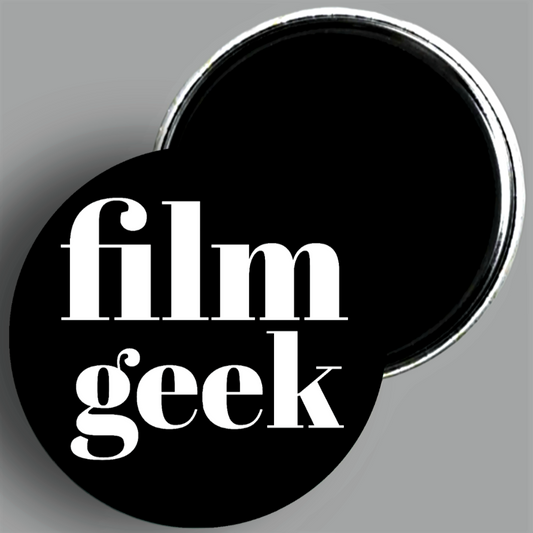 Film Geek quote handcrafted 1PC 2.25" round magnet  available in area51gallery