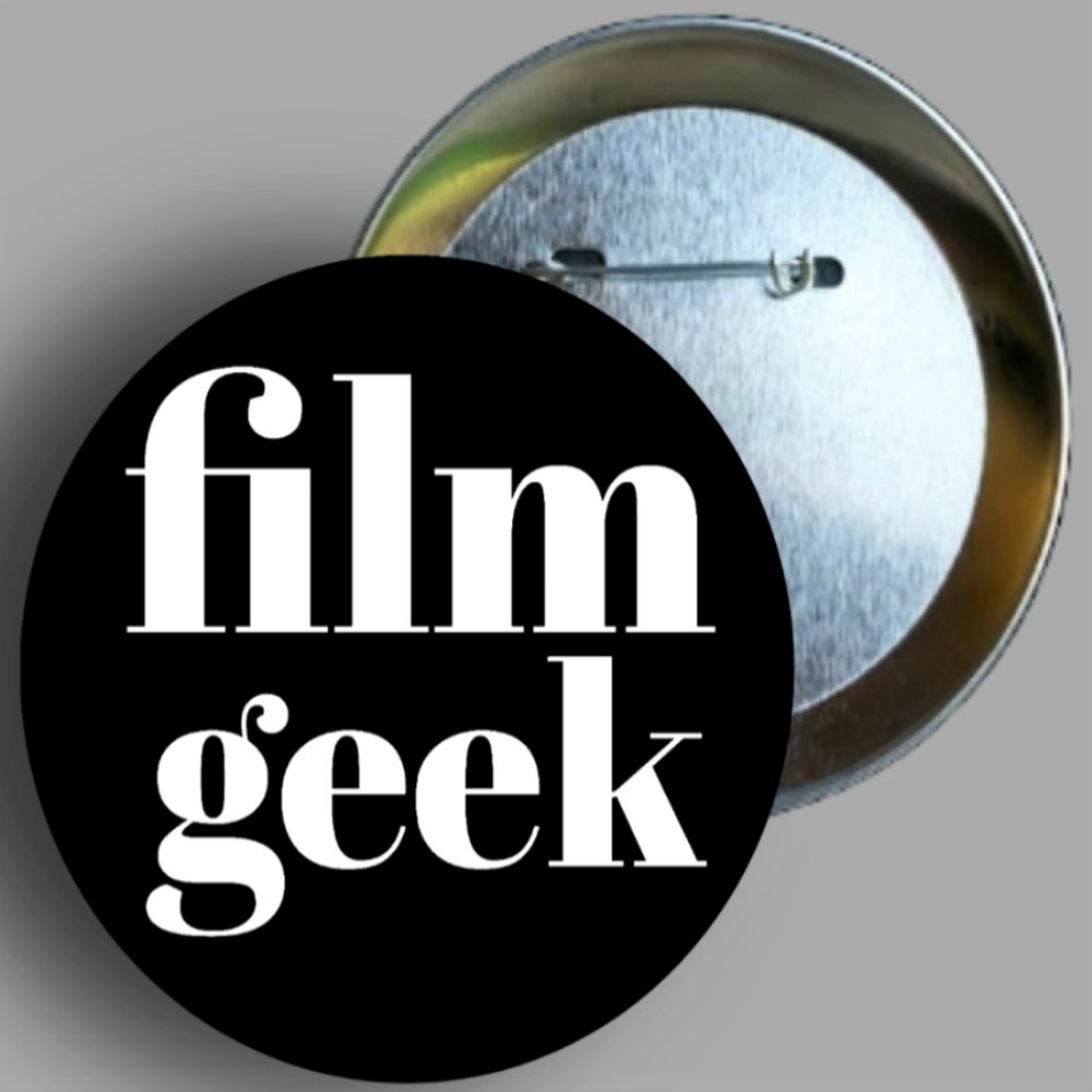 Film Geek quote handcrafted 1PC 2.25" round button pin available in area51gallery