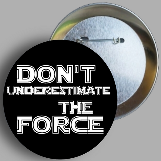 Star Wars Darth Vader quote handcrafted 1PC round button pin available in area51gallery